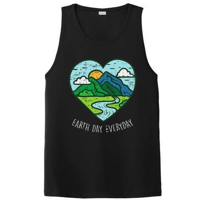 Earth Day Everyday April 22nd Environmentalist Gift PosiCharge Competitor Tank