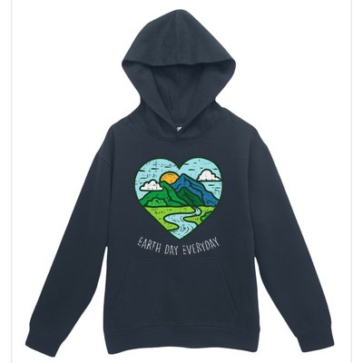 Earth Day Everyday April 22nd Environmentalist Gift Urban Pullover Hoodie