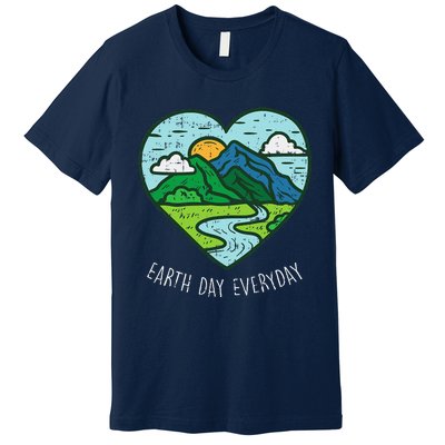 Earth Day Everyday April 22nd Environmentalist Gift Premium T-Shirt