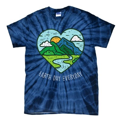 Earth Day Everyday April 22nd Environmentalist Gift Tie-Dye T-Shirt