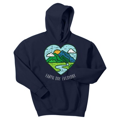 Earth Day Everyday April 22nd Environmentalist Gift Kids Hoodie