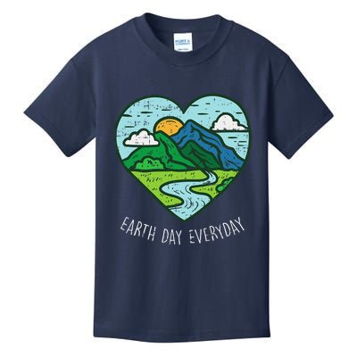 Earth Day Everyday April 22nd Environmentalist Gift Kids T-Shirt