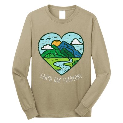 Earth Day Everyday April 22nd Environmentalist Gift Long Sleeve Shirt