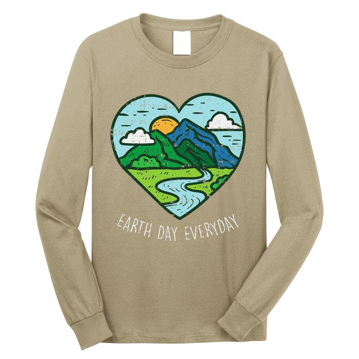 Earth Day Everyday April 22nd Environmentalist Gift Long Sleeve Shirt