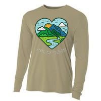 Earth Day Everyday April 22nd Environmentalist Gift Cooling Performance Long Sleeve Crew