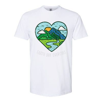 Earth Day Everyday April 22nd Environmentalist Gift Softstyle CVC T-Shirt