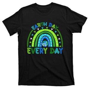 Earth Day Everyday Earth Day Rainbow Save The Planet T-Shirt