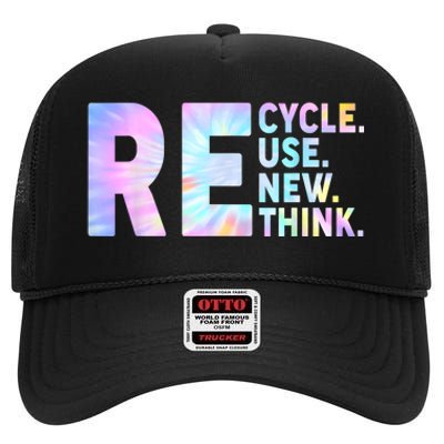 Earth Day Environmental Activism High Crown Mesh Back Trucker Hat