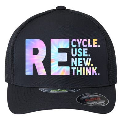 Earth Day Environmental Activism Flexfit Unipanel Trucker Cap