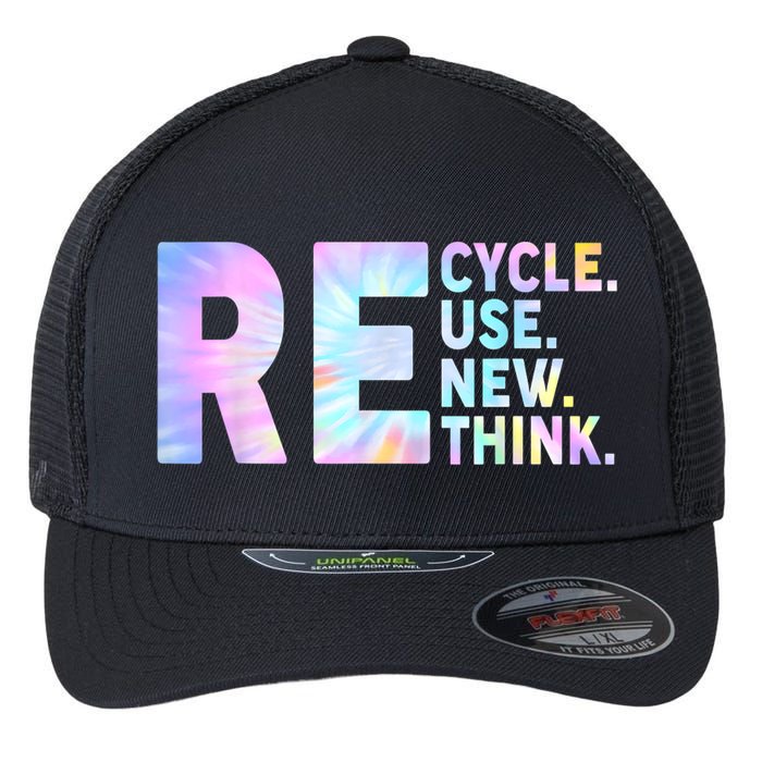 Earth Day Environmental Activism Flexfit Unipanel Trucker Cap