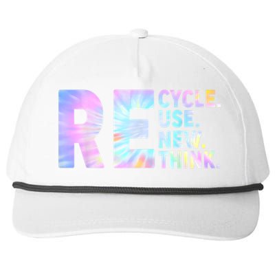 Earth Day Environmental Activism Snapback Five-Panel Rope Hat