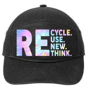 Earth Day Environmental Activism 7-Panel Snapback Hat