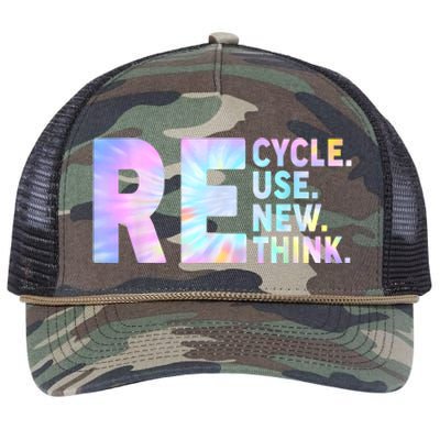 Earth Day Environmental Activism Retro Rope Trucker Hat Cap