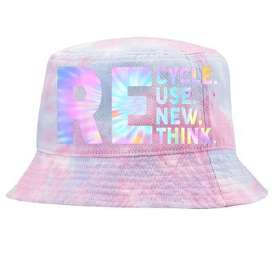 Earth Day Environmental Activism Tie-Dyed Bucket Hat