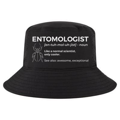 Entomologist Definition Entomology Insect Collector Cool Comfort Performance Bucket Hat