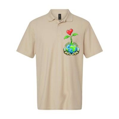 Earth Day Everyday Earth Day Funny Softstyle Adult Sport Polo