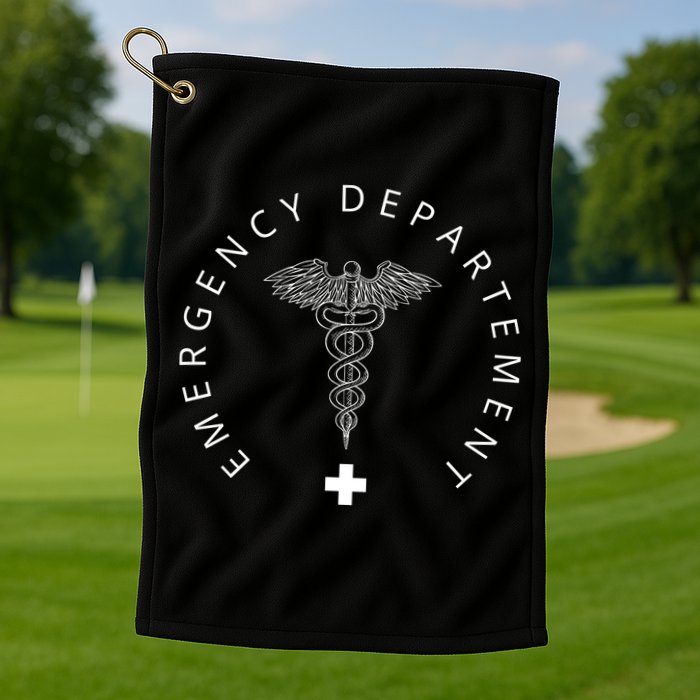 Emergency Department Golf Towel