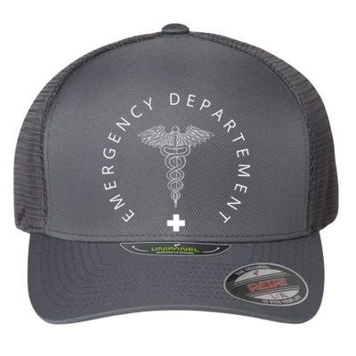 Emergency Department Flexfit Unipanel Trucker Cap