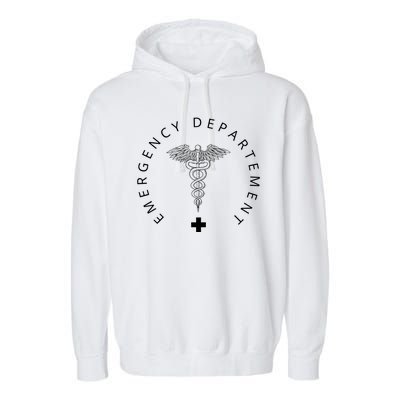 Emergency Department Garment-Dyed Fleece Hoodie