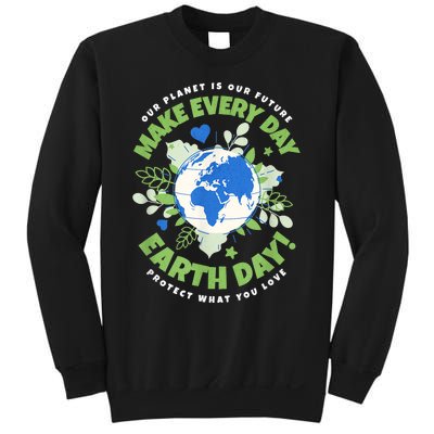 Earth Day Environmental Awareness Sweatshirt