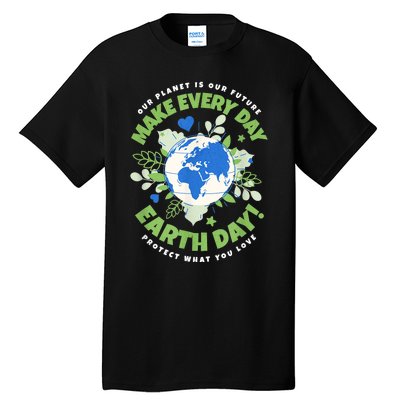 Earth Day Environmental Awareness Tall T-Shirt