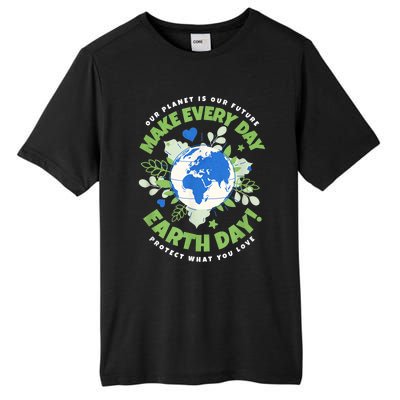 Earth Day Environmental Awareness Tall Fusion ChromaSoft Performance T-Shirt