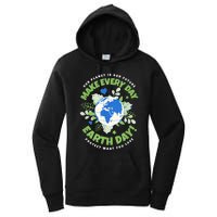 Earth Day Environmental Awareness Women's Pullover Hoodie