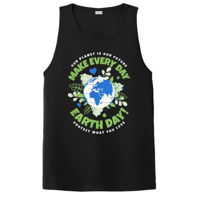 Earth Day Environmental Awareness PosiCharge Competitor Tank