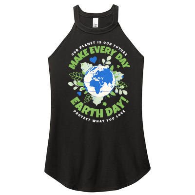 Earth Day Environmental Awareness Women’s Perfect Tri Rocker Tank