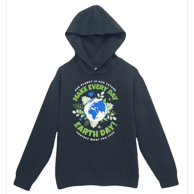 Earth Day Environmental Awareness Urban Pullover Hoodie