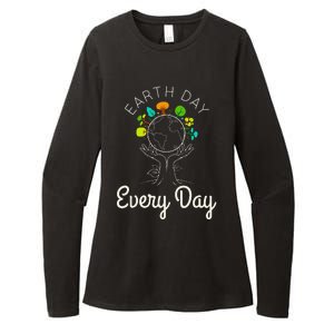 Earth Day Everyday Environmental Science Climate Change Womens CVC Long Sleeve Shirt