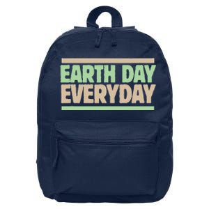 Earth Day Everyday Every Day Earthy 16 in Basic Backpack