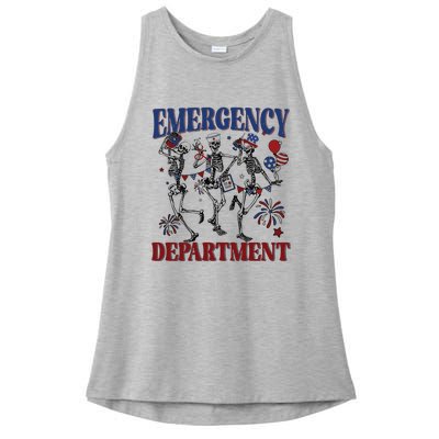 Emergency Department Ladies PosiCharge Tri-Blend Wicking Tank