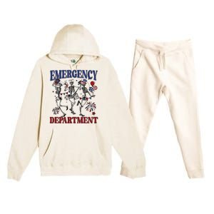 Emergency Department Premium Hooded Sweatsuit Set