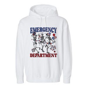 Emergency Department Garment-Dyed Fleece Hoodie