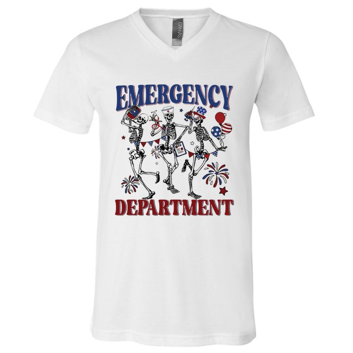 Emergency Department V-Neck T-Shirt