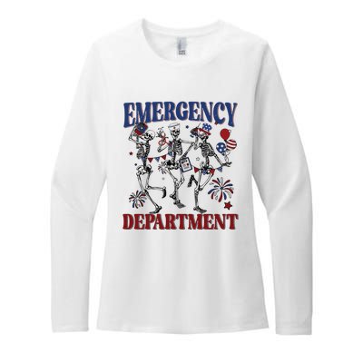 Emergency Department Womens CVC Long Sleeve Shirt