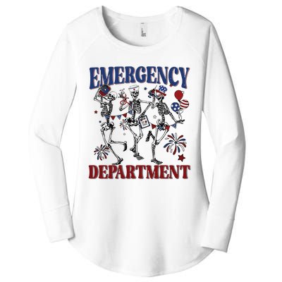 Emergency Department Women's Perfect Tri Tunic Long Sleeve Shirt