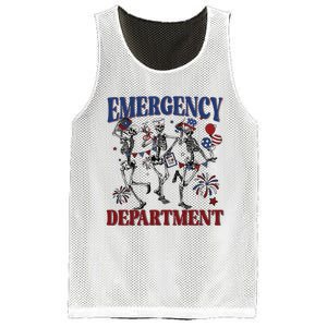 Emergency Department Mesh Reversible Basketball Jersey Tank