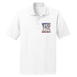 Emergency Department PosiCharge RacerMesh Polo