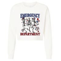 Emergency Department Cropped Pullover Crew