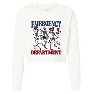 Emergency Department Cropped Pullover Crew