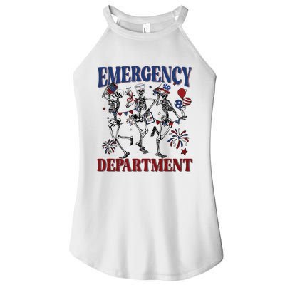 Emergency Department Women's Perfect Tri Rocker Tank