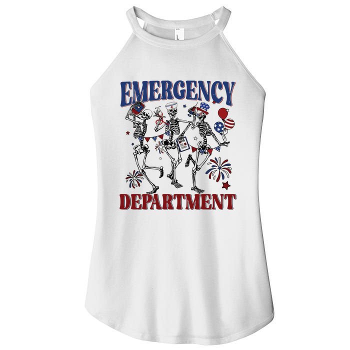 Emergency Department Women's Perfect Tri Rocker Tank