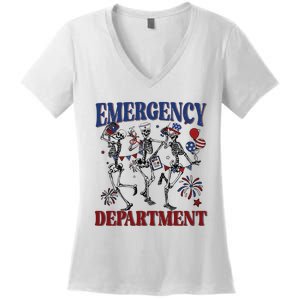 Emergency Department Women's V-Neck T-Shirt