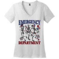 Emergency Department Women's V-Neck T-Shirt