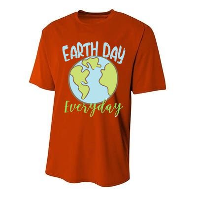 Earth Day Everyday Protect Our Planet Save Mother Earth Cool Gift Performance Sprint T-Shirt