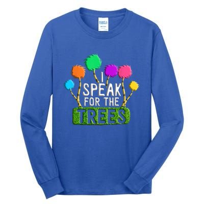 Earth Day Every Day Trees Make The Earth Green Again Funny Gift Tall Long Sleeve T-Shirt