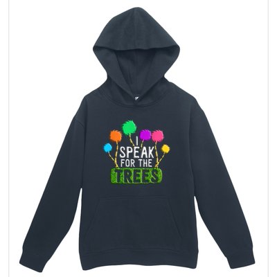 Earth Day Every Day Trees Make The Earth Green Again Funny Gift Urban Pullover Hoodie