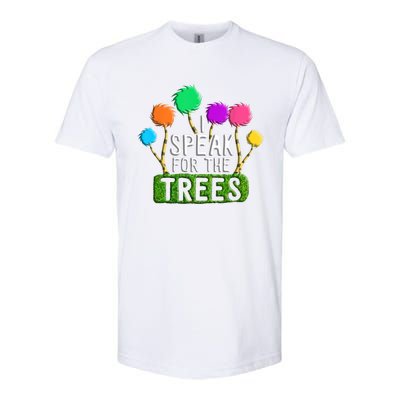 Earth Day Every Day Trees Make The Earth Green Again Funny Gift Softstyle CVC T-Shirt